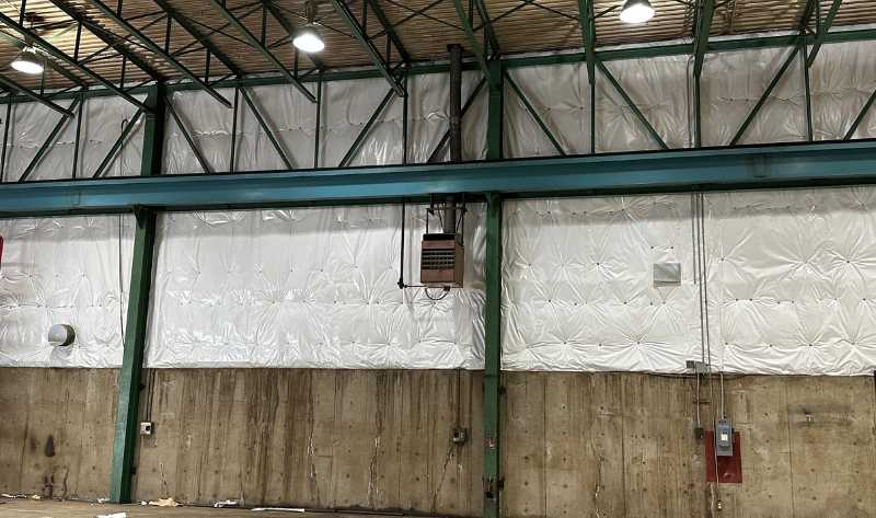 Commercial insulation for concrete building in Spokane, WA