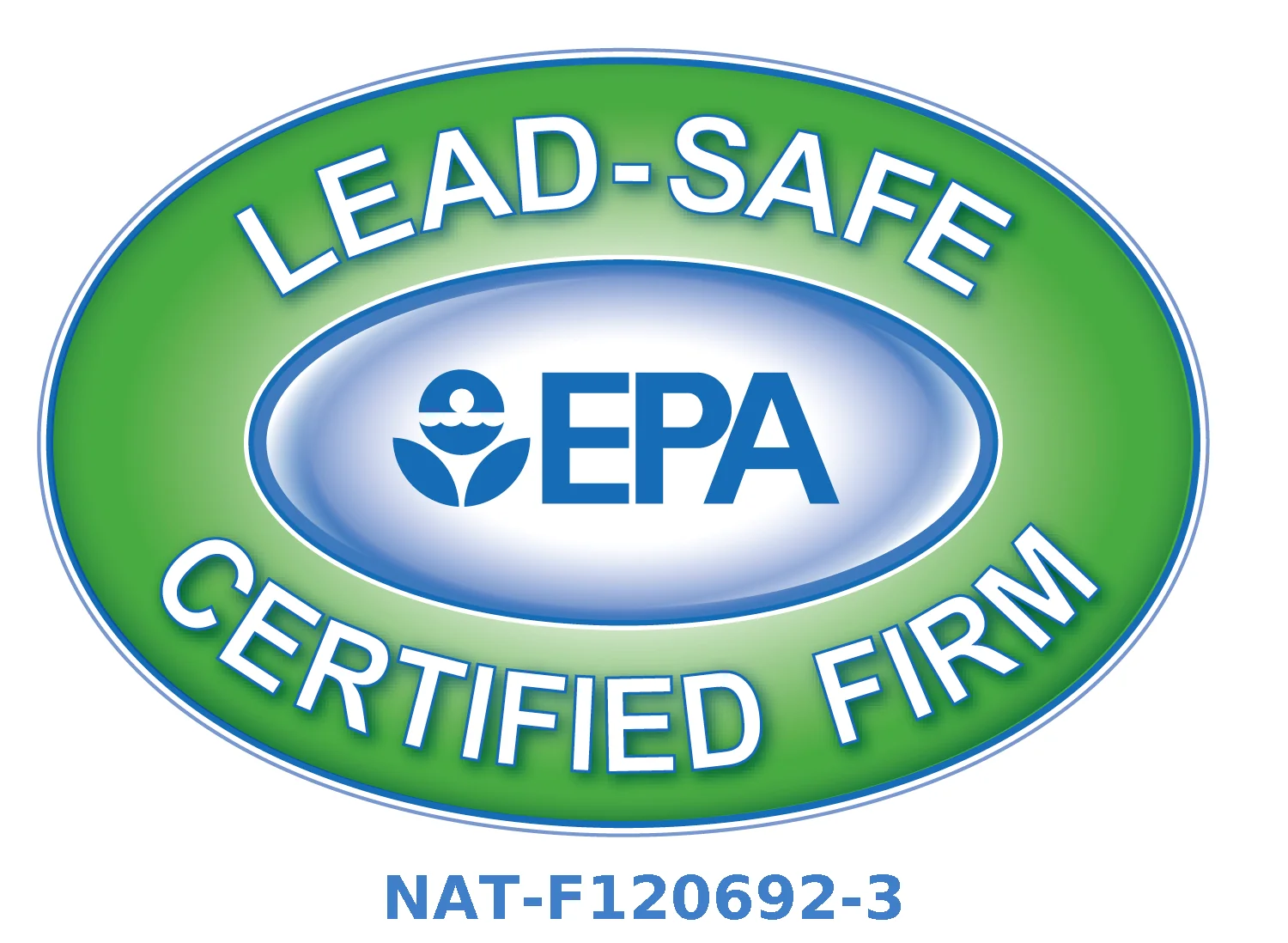 EPA Lead-Safe Certified Firm badge